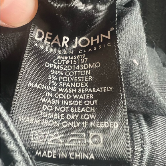 Dear John Rosie Black Flare Jeans size 24 - Picture 11 of 11